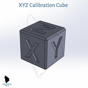 Calibration Cube XYZ