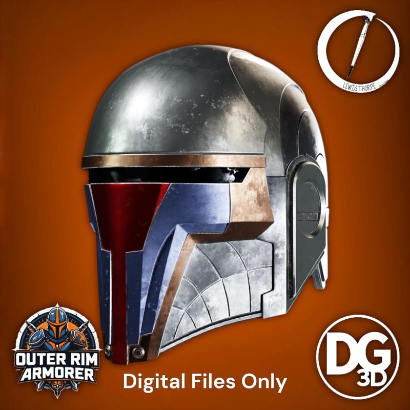 Jedi Knight Revan Helmet - Digital STL File Only