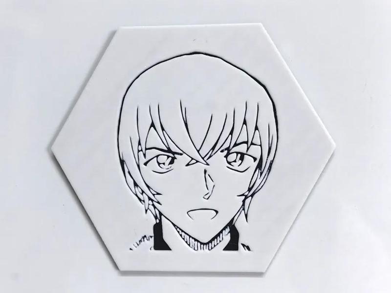 Detective Conan Refrigerator Magnet Series -- Amuro Tooru