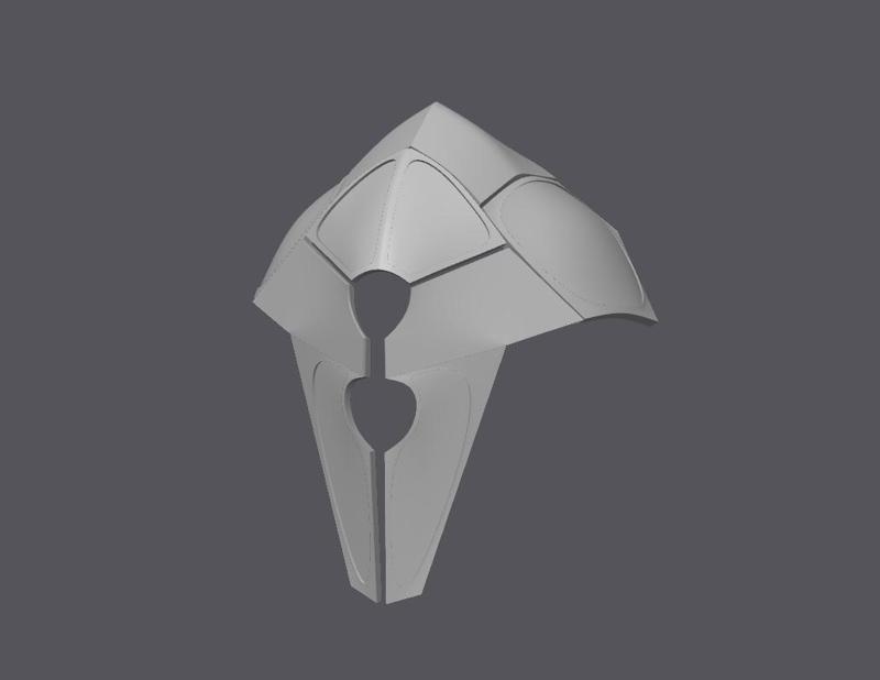 Illuminate Summoner Mask (Custom Design)