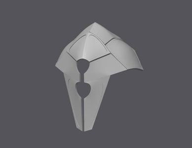 Illuminate Summoner Mask (Custom Design)