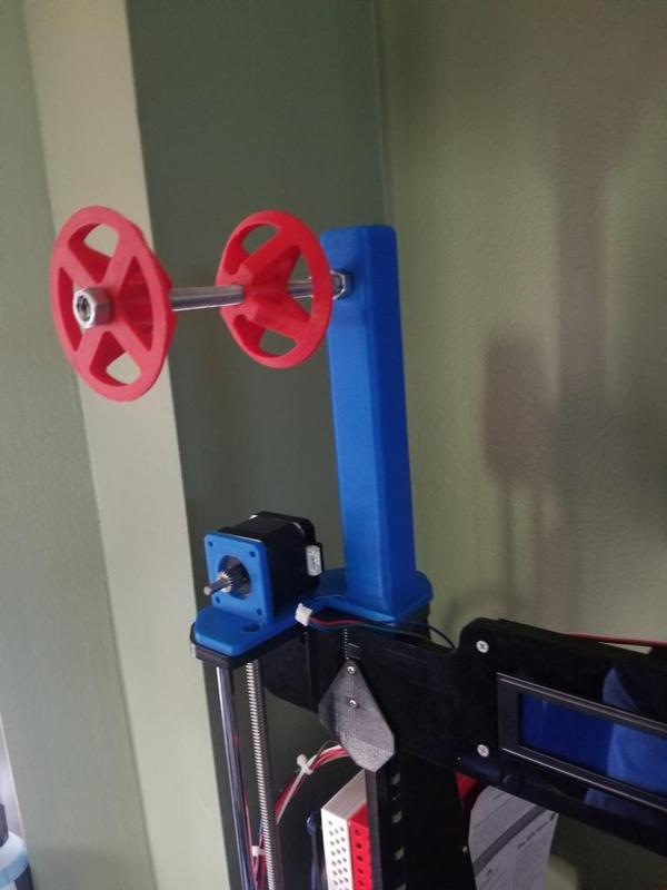 Anet A8 Improved Bowden Titan Extruder with Spool Filment Holder