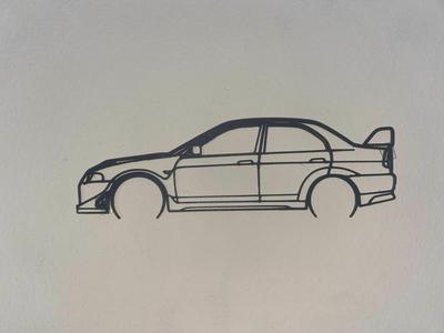 MITSUBISHI EVO VI TOMMI MAKINEN EDITION WALL ART