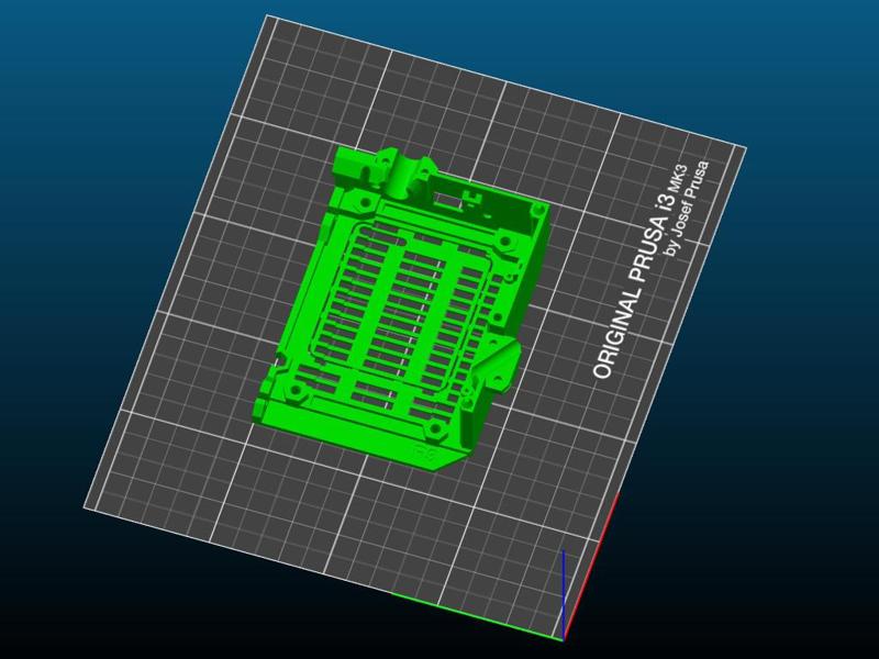 Prusa i3 MK3 Einsy base for Raspberry Pi 3 Model A+