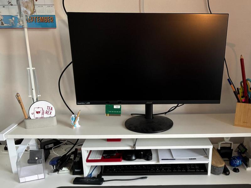 desktop board holder