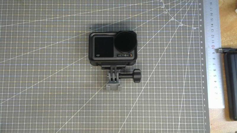 Bicycle reflector adapter for action camera universal connector
