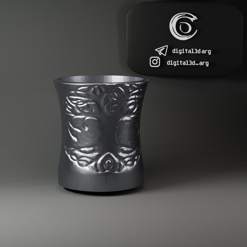 MATTE MANDALA METALLIC STYLE 13