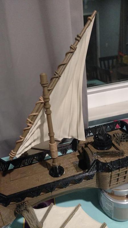 Sails and Masts for Ship Models - Oakenspire