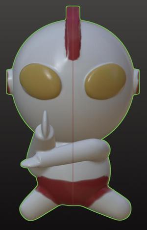 Q-version Salty Egg Superman