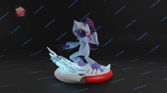 Sneasler presupported 3D print model