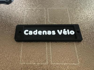 Bicycle lock keychain