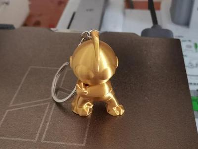 Mini Ultraman Keychain Version