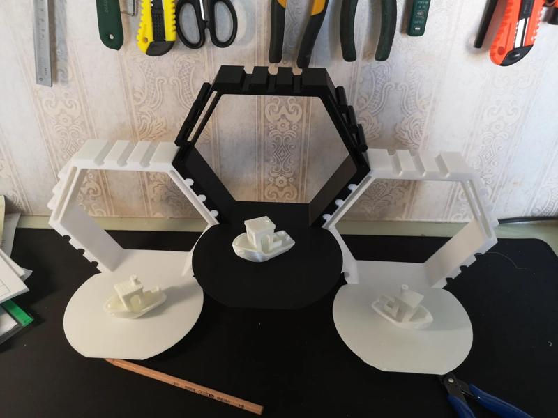 Honeycomb Display Wall Module - Platform