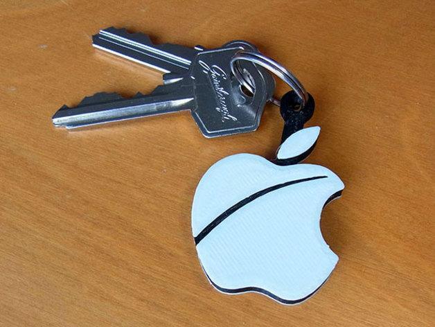 Apple Key Fob... The Must Have 'Apple Logo' Shaped Key Fob For Apple / iPhone / iPad Fans
