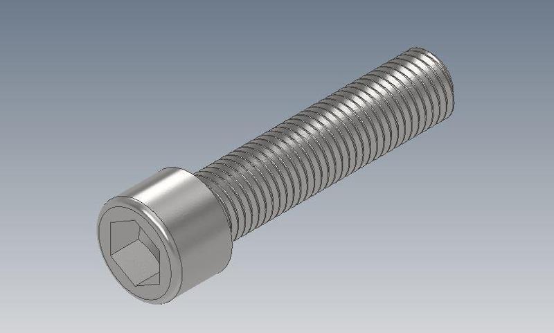 M16x70 - M16x80 - M16X90 - M16x100  Socket Head (DIN 912) Standard Bolts