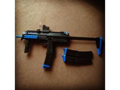 Airsoft MP7 enlarged stock