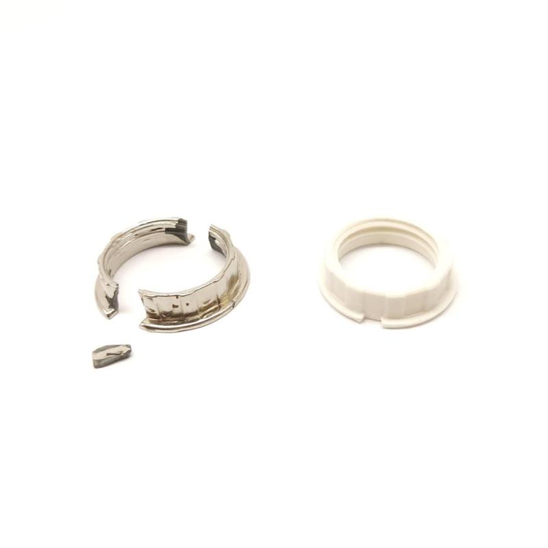 Bathroom applique nut