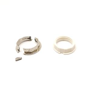 Bathroom applique nut