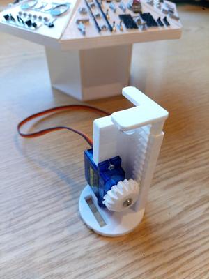 Linear Actuator for Tardis Console