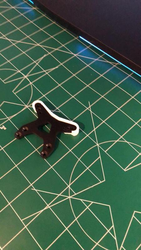 b6 Shock tower cover