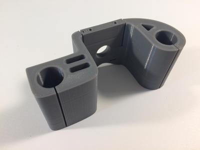 Anet A6 X carriage for genuine E3D V6 bowden
