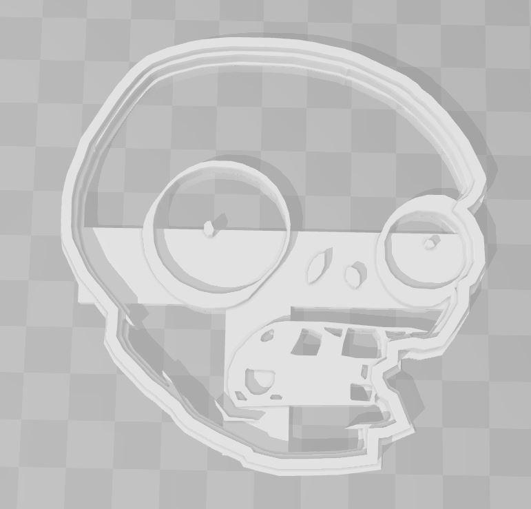 Zombie head plants vz zombies cookie cutter