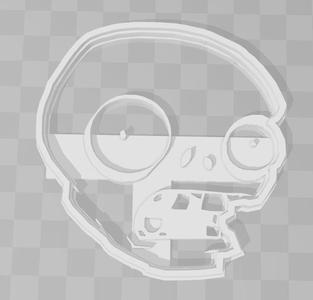 Zombie head plants vz zombies cookie cutter