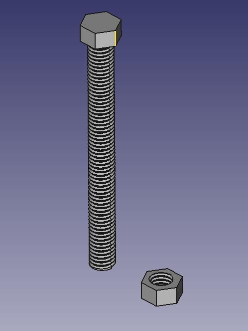 Bolt and Nut M5