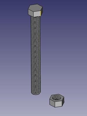 Bolt and Nut M5