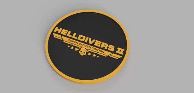 Helldivers 2 posa vasos