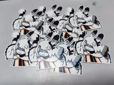明日方舟 FrostNova Angry White Rabbit Standee Accessory