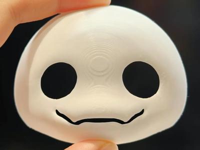 Small Flat Newt Puppet Skull