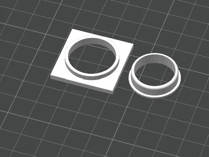 Airbrush filter, suitable for airbrushes with an inner diameter of 24mm or more, weighing only 2.3g