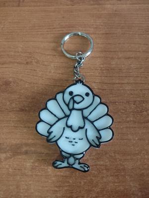 Thanksgiving Turkey Keychain