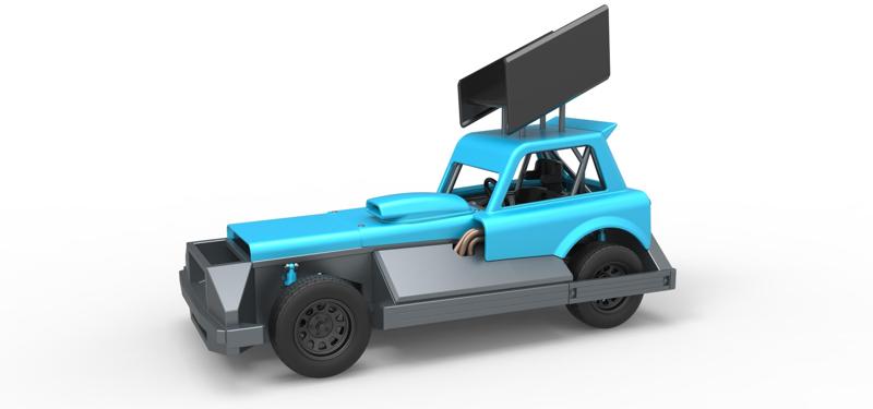 New Zealand Superstock car Version 3 Scale 1:25