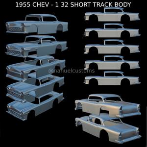1955 CHEV - 1 32 SHORT TRACK BODY