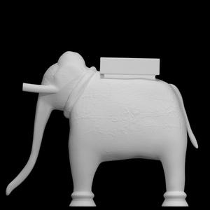 Elephant for storing grains