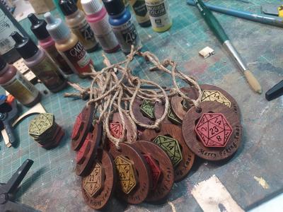 D20 LUCKY CHARMS 2023 LASER CUT