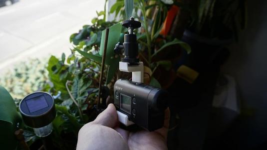 SONY HDR FDR AS50 X3000 microphone holder 2x Hot shoe Adapter