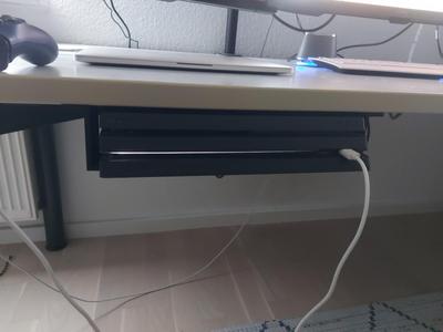 Desk mount for PS4 Pro