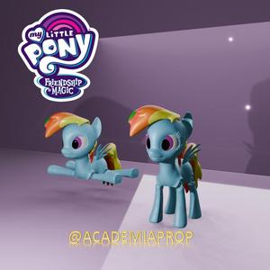 RAINBOW DASH-FLEXI -MULTICOLOR