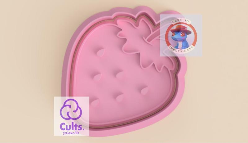 Strawberry cookie cutter (Strawberry cookie cutter)