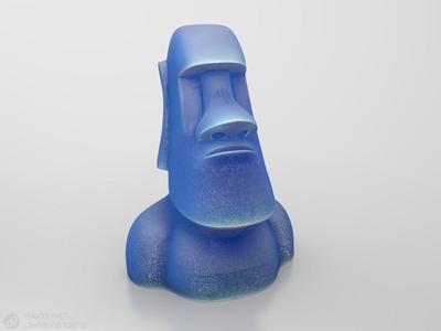 Moai - High Quality Hollow Mesh For SLA/DLP
