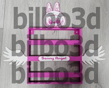 Sonny Angel Labubu stand wall and shelf