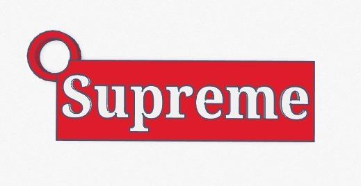 Supreme Keychain