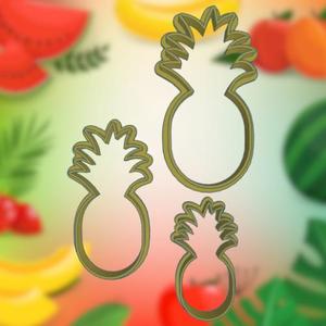 PINEAPPLE COOKIE CUTTER FRUIT