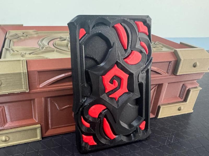 Hearthstone: The Sunken City Card Back Refrigerator Magnet (No AMS required)