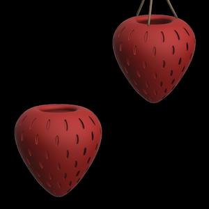 Strawberry - Wall/Hanged Planter (Two Versions)