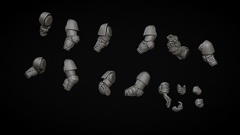 Arms for Astra Warriors Mecha
