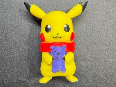 AI generated Cute Pikachu model